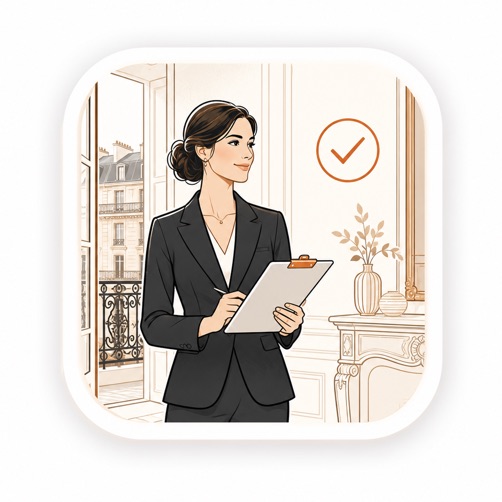 Visite d'évaluation gratuite à domicile par Ell'a Services à Paris
